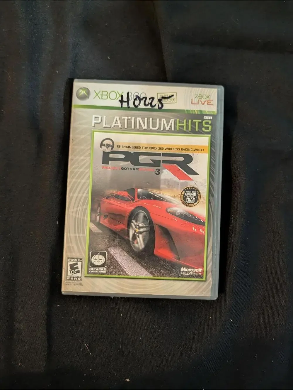 Project Gotham Racing 3 Platinum Hits Xbox 360 Complete in Case